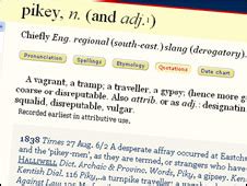 pikey meaning.